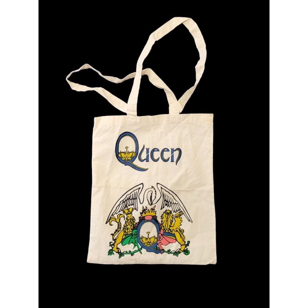 Vintage Queen Band‎ Rock Canvas Tote Bag